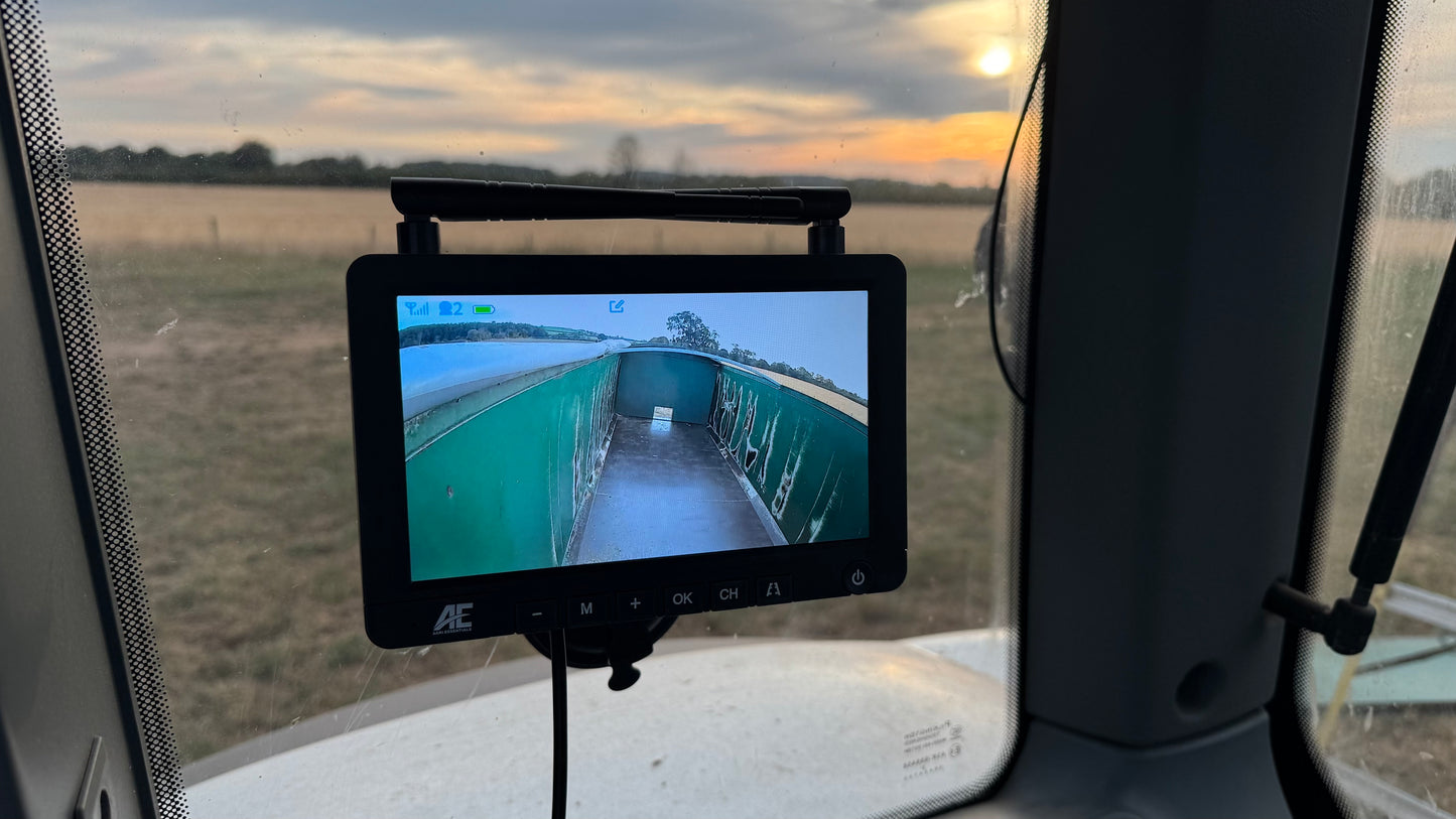 AE WIRELESS MAGNETIC SOLAR VEHICLE CAMERA SYSTEM