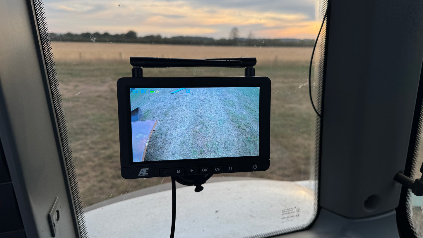 AE WIRELESS MAGNETIC SOLAR VEHICLE CAMERA SYSTEM
