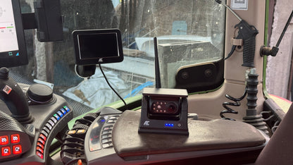 AE 5" WIRELESS MAGNETIC SOLAR VEHICLE CAMERA SYSTEM