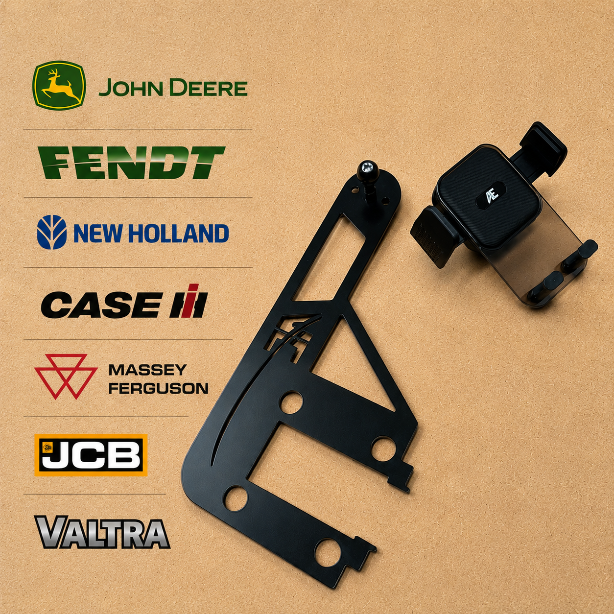 TRACTOR SCREEN PHONE HOLDER BRACKET