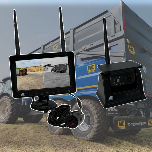 AE WIRELESS MAGNETIC SOLAR VEHICLE CAMERA SYSTEM